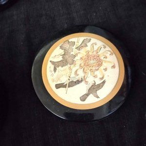 Japanese Cloisonne coaster set